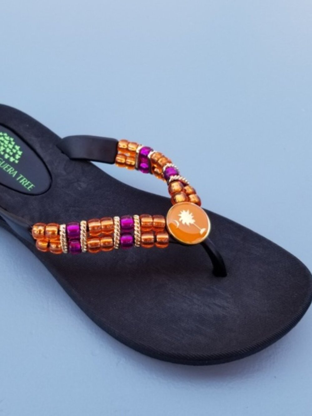 "Taylor" Beautiful Crystal Flip Flops Sandals SUPER COMFY Sizes 8, 9 & 10